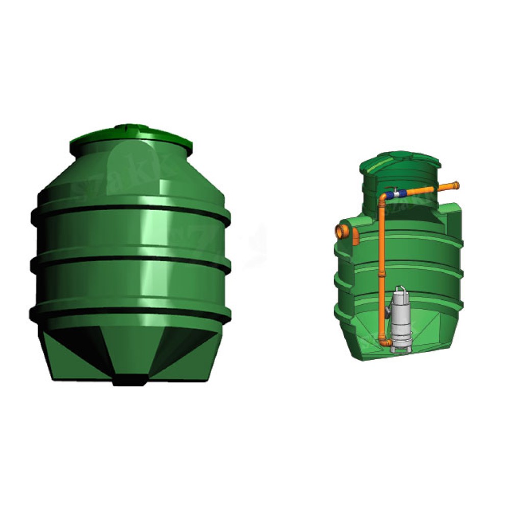 Studnia przepompowa - przepompownia PP 1100 - 1280